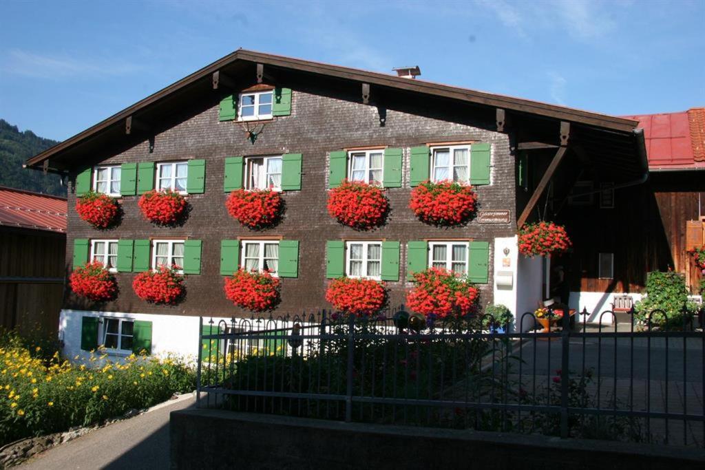 Ferienwohnung Baumgartner Bad Hindelang Buitenkant foto